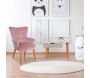 Fauteuil enfant en velours Helsinki - THE HOME DECO KIDS