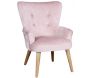 Fauteuil enfant en velours Helsinki