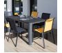 Fauteuil pour l'extérieur en aluminium Cauro - 139