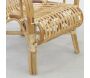 Fauteuil en poelet naturel - 145