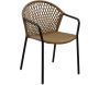 Fauteuil de jardin en aluminium et résine Capri