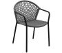 Fauteuil de jardin en aluminium et résine Capri