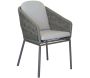 Fauteuil de jardin en aluminium et résine synthétique Iris