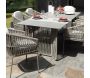 Fauteuil de jardin en aluminium et résine synthétique Iris - Océo by Proloisirs