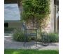 Fauteuil de jardin en aluminium et textilène renforcé Piana - 169