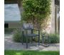 Fauteuil de jardin en aluminium et textilène renforcé Piana - 8