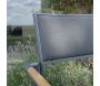 Fauteuil de jardin en aluminium et textilène renforcé Piana - 6