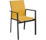 Fauteuil de jardin empilable Delia