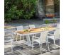 Fauteuil de jardin empilable en aluminium Aroha - Océo by Proloisirs