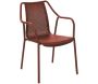 Fauteuil de jardin empilable en aluminium Bari