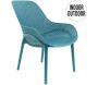 Fauteuil de jardin en polypropylène Malibu - CMP-3091