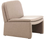 Fauteuil en lin Bonn 80 x 70 x 82 cm - VEN-1101