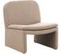 Fauteuil en lin Bonn 80 x 70 x 82 cm