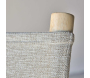 Fauteuil lounge en bois de manguier Millo - 7