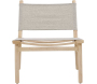 Fauteuil lounge en bois de manguier Millo - VEN-1116