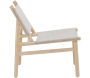 Fauteuil lounge en bois de manguier Millo - 389