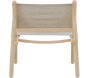 Fauteuil lounge en bois de manguier Millo - 5