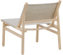 Fauteuil lounge en bois de manguier Millo - 6