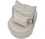 Fauteuil lounge en tissu Paris 84 x 72 cm - 7