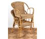 Fauteuil en manau et rotin Victor - 8