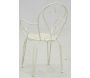 Fauteuil en métal vieilli - AUB-4731