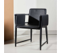 Fauteuil en métal et polyuréthane Bjäre 60 x 61 x 78 cm - VENTURE HOME