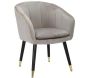 Fauteuil en métal et tissu Paris