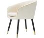 Fauteuil en métal et tissu Paris - 189