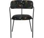 Fauteuil en métal et velours Arrow (Lot de 2) - 239