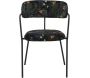 Fauteuil en métal et velours Arrow (Lot de 2) - 189