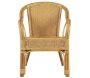 Fauteuil en moelle de rotin Eden - 135