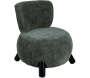 Fauteuil en polyester Busto