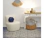 Fauteuil pouf en polyester et bois Nuage - AUBRY GASPARD