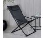 Fauteuil relax de jardin pliant Seville (Lot de 2) - 8