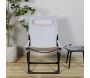 Fauteuil relax de jardin pliant Seville (Lot de 2) - VENTURE HOME