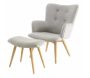 Fauteuil avec repose pieds Stockholm - 5