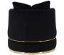 Fauteuil rond en tissu Paris 84 x 72 cm - 6