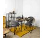 Fauteuil rond en velours cotelé Giulia - 8
