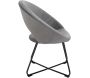 Fauteuil rond en velours cotelé Giulia - 109