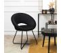 Fauteuil rond en velours cotelé Giulia - THE HOME DECO FACTORY