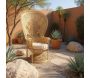 Fauteuil rotin Emmanuelle - AUBRY GASPARD