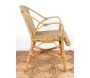 Fauteuil rotin ancien Belle époque - 5