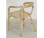 Fauteuil en rotin et cannage Design - AUB-6040