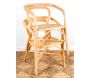 Fauteuil en rotin et cannage Design - 8