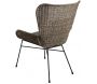 Fauteuil en rotin avec coussin - AUBRY GASPARD