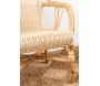Fauteuil rotin naturel Empereur - AUB-1068