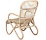 Fauteuil cocooning en rotin naturel - AUBRY GASPARD