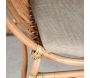 Fauteuil en rotin naturel  ajouré - 242