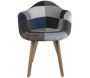 Fauteuil scandinave Patchwork (Lot de 2) - 169
