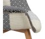 Fauteuil scandinave Patchwork (Lot de 2) - 7